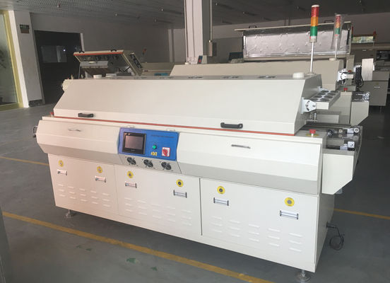 産業用SMDSMTリフロー溶接機 PLC制御 400mm PCB幅
