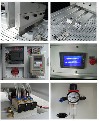 半自動溶接ペスト印刷機 1200Mm LED ストライプライト