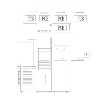完全に自動PCBロードマシン スミットラインのための真空吸着